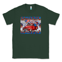 Sports Green american truck 4th of july mousepad Classic Tee - BarkalooDesign