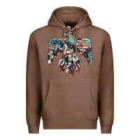 Chestnut American flag thunderbird Premium Hoodie - BarkalooDesign