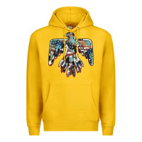 Lemon American flag thunderbird Premium Hoodie - BarkalooDesign