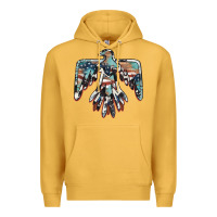 Mustard American flag thunderbird Premium Hoodie - BarkalooDesign