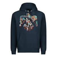 Navy American flag thunderbird Premium Hoodie - BarkalooDesign