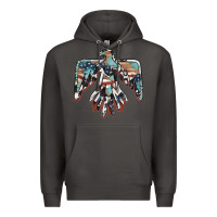 Smoke American flag thunderbird Premium Hoodie - BarkalooDesign