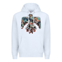 American Flag Thunderbird Premium Hoodie | Teevron