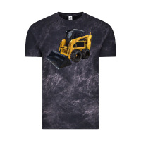Cloud Black Skid Steer Loader Vintage Tee - LillyAllenDesigns