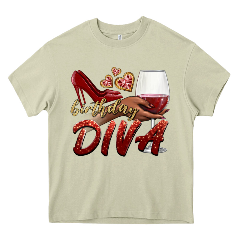 Birthday Diva Heavy Core Tee by BundleAndBundleShop | Teevron