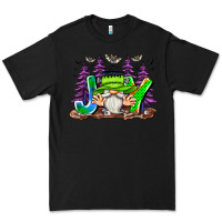 Black Joy Halloween Gnome Premium Tee - CowhideDigitalArt