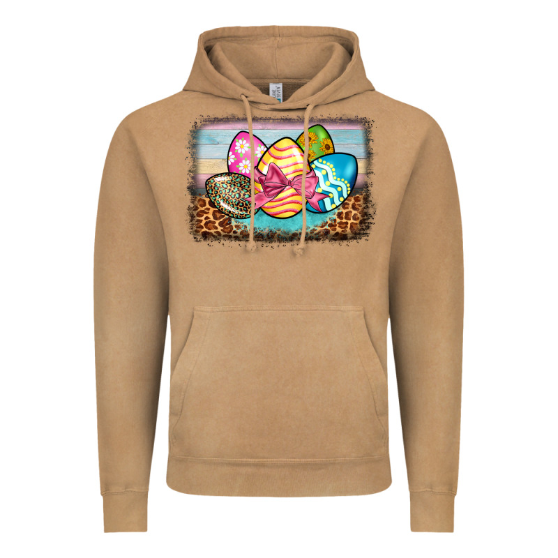 Easter Egg Background Vintage Hoodie by BarkalooDesign | Teevron