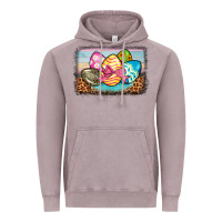 Vintage Zinc easter egg background Vintage Hoodie - BarkalooDesign
