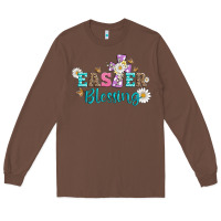 Chestnut easter blessing with  cross Long Sleeve Tee - Artiststas