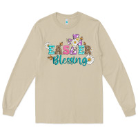 Mushroom easter blessing with  cross Long Sleeve Tee - Artiststas
