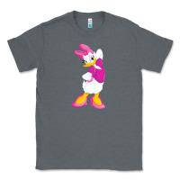 Charcoal Heather daisy duck Classic Tee - baoMotion