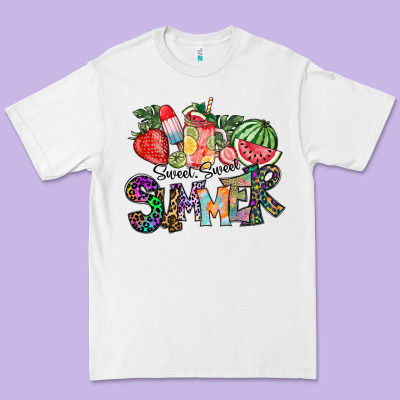 Sweet Sweet Summer Premium Tee Designed By Cowhidedigitalart