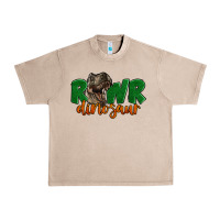 French Oak Rawr Dinosaur Urban Heavy Tee - LillyAllenDesigns