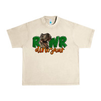 Sandshell Rawr Dinosaur Urban Heavy Tee - LillyAllenDesigns