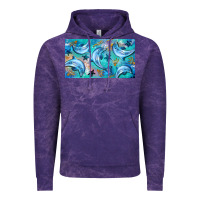 Cloud Purple dolphin  mug Vintage Hoodie - BarkalooDesign