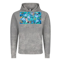 Cloud Rock dolphin  mug Vintage Hoodie - BarkalooDesign