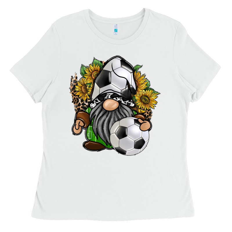 Soccer Gnome Ladies Tee by RacoonDesign | Teevron