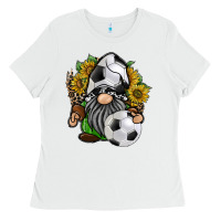 White soccer gnome Ladies Tee - RacoonDesign