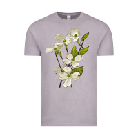 Vintage Zinc American Dogwood Flower Illustrations Vintage Tee - LillyAllenDesigns