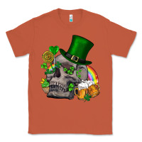 Copper St Patrick's Day boho skull Classic Tee - FaDigitalArtStudio