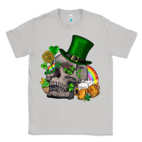 Moon Dust St Patrick's Day boho skull Classic Tee - FaDigitalArtStudio