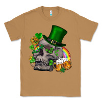 Toasted Coconut St Patrick's Day boho skull Classic Tee - FaDigitalArtStudio