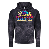 Cloud Black beach life Vintage Hoodie - BarkalooDesign