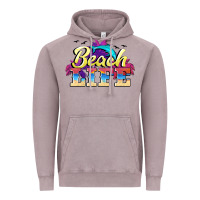 Vintage Zinc beach life Vintage Hoodie - BarkalooDesign