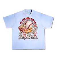 Grape Ice i am just here for the snack baseball sister Urban Heavy Tee - RacoonDesign