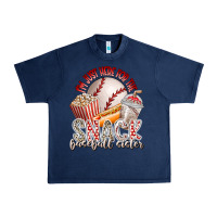 Navy i am just here for the snack baseball sister Urban Heavy Tee - RacoonDesign