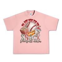 Salmon i am just here for the snack baseball sister Urban Heavy Tee - RacoonDesign