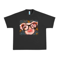 Pigment Black Fall Autumn Pig Urban Heavy Tee - RanaPortraitStore