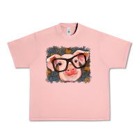 Salmon Fall Autumn Pig Urban Heavy Tee - RanaPortraitStore