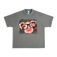 Tornado Fall Autumn Pig Urban Heavy Tee - RanaPortraitStore