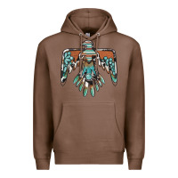 Chestnut thunderbird with gemstone Premium Hoodie - BarkalooDesign