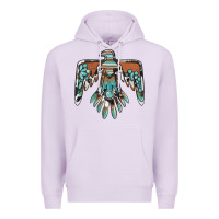Lilac thunderbird with gemstone Premium Hoodie - BarkalooDesign