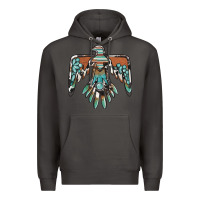Smoke thunderbird with gemstone Premium Hoodie - BarkalooDesign