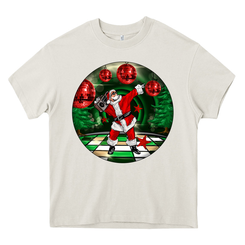 Dancing Santa Heavy Core Tee by FaDigitalArtStudio | Teevron