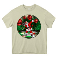 Mossy Dancing santa Heavy Core Tee - FaDigitalArtStudio