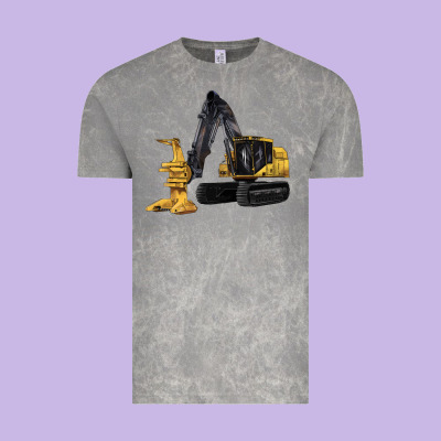 Feller Buncher Vintage Tee Designed By Lillyallendesigns