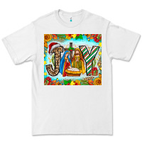 White joy jesus Premium Tee - CowhideDigitalArt