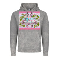 Cloud Rock happy easter bunny Vintage Hoodie - BarkalooDesign
