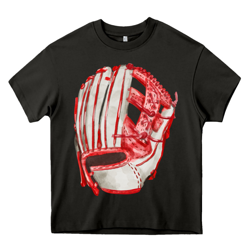 Catchers Mitt Fa Element Heavy Core Tee by FaDigitalArtStudio | Teevron