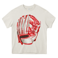 Cream Catchers Mitt Fa Element Heavy Core Tee - FaDigitalArtStudio