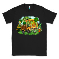 Black truck saint patrick's day Classic Tee - FaDigitalArtStudio