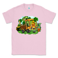 Bubblegum Pink truck saint patrick's day Classic Tee - FaDigitalArtStudio