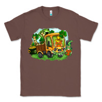 Chestnut truck saint patrick's day Classic Tee - FaDigitalArtStudio