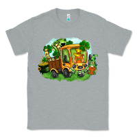 Heather Grey truck saint patrick's day Classic Tee - FaDigitalArtStudio