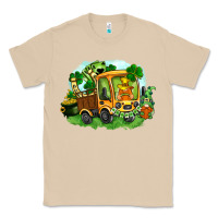Mushroom truck saint patrick's day Classic Tee - FaDigitalArtStudio