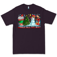 Plum Jingle All The Way Premium Tee - CowhideDigitalArt